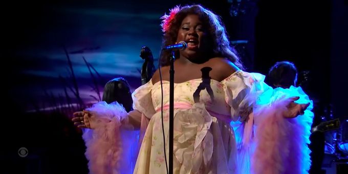 Video: Watch Alex Newell Perform 'Independently Owned' From SHUCKED on COLBERT