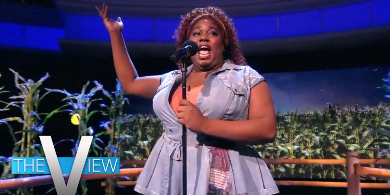 Video: Watch Alex Newell Perform 'Independently Owned' From SHUCKED on THE VIEW Video