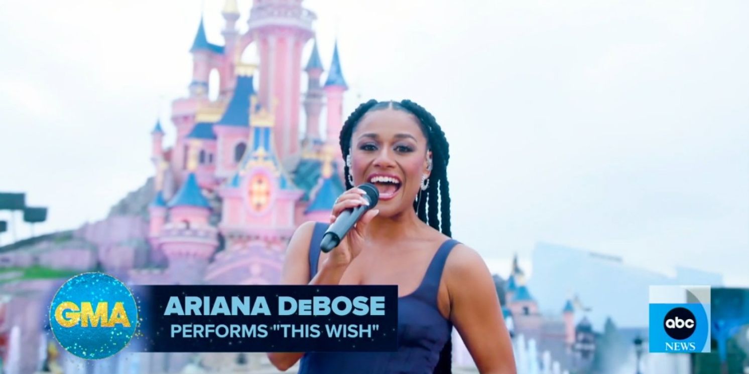 Video: Watch Ariana DeBose Perform 'This Wish' on GOOD MORNING AMERICA to Celebrate WISH Release  Image