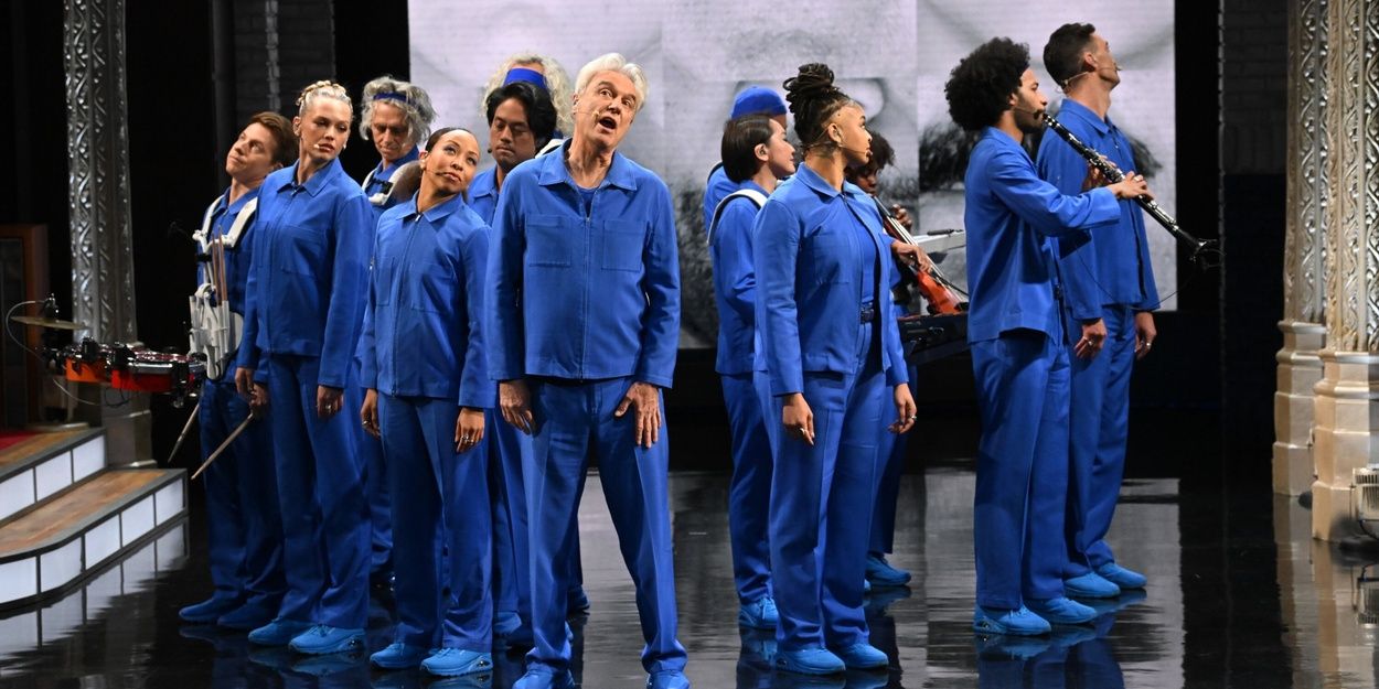 Video: Watch David Byrne Perform 'When We Are Singing' on THE LATE SHOW Video