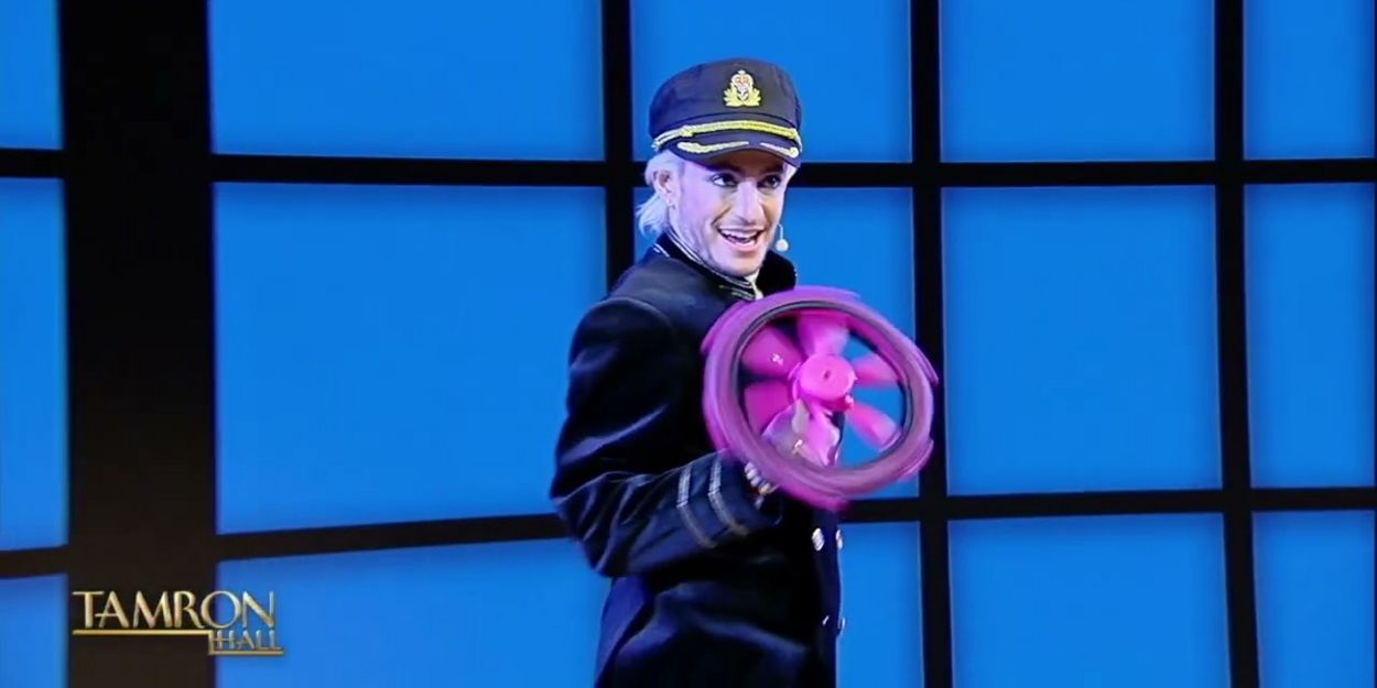 Video: Watch Frankie Grande Perform 'I Drove All Night' From TITANÍQUE on TAMRON HALL Video