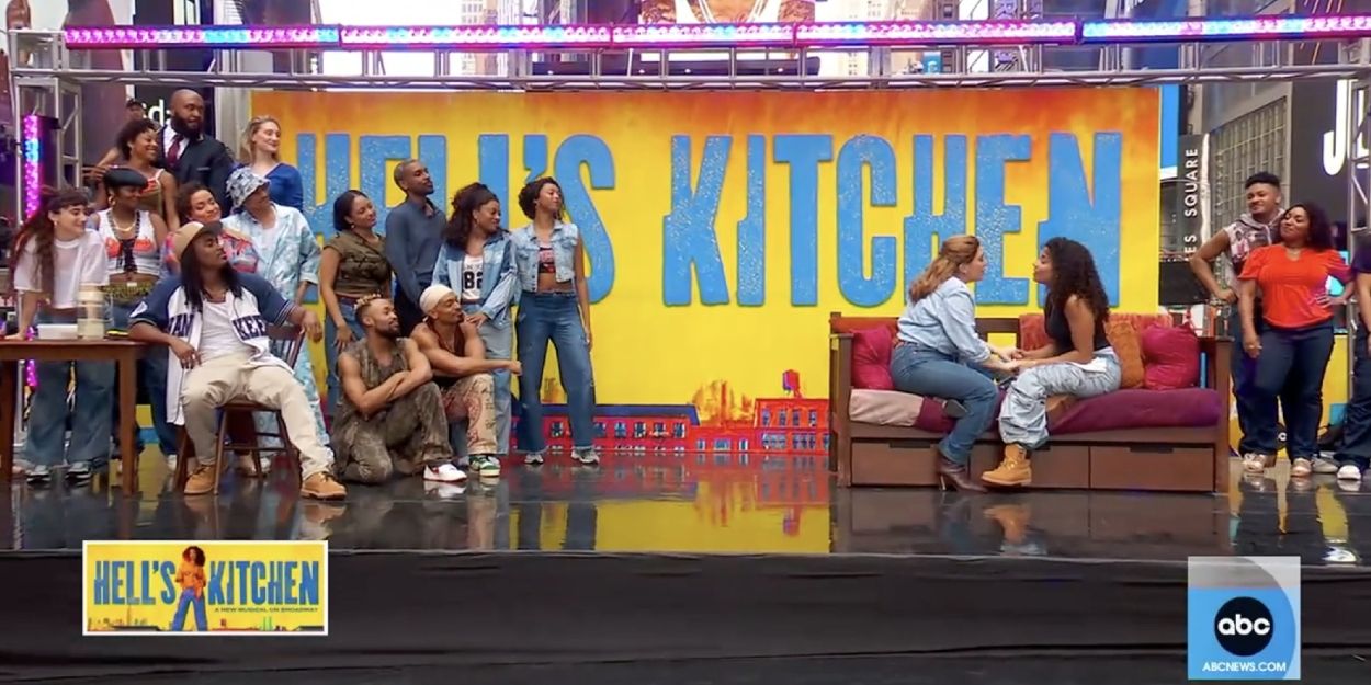 Video: Watch HELL'S KITCHEN Perform 'Girl on Fire' & 'No One' on GOOD MORNING AMERICA Video