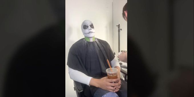 Video: Watch Heath Saunders Become 'Jack Skellington' for I PUT A SPELL ON YOU