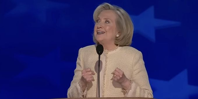 Video: Hillary Clinton Quotes SUFFS During Her DNC Speech