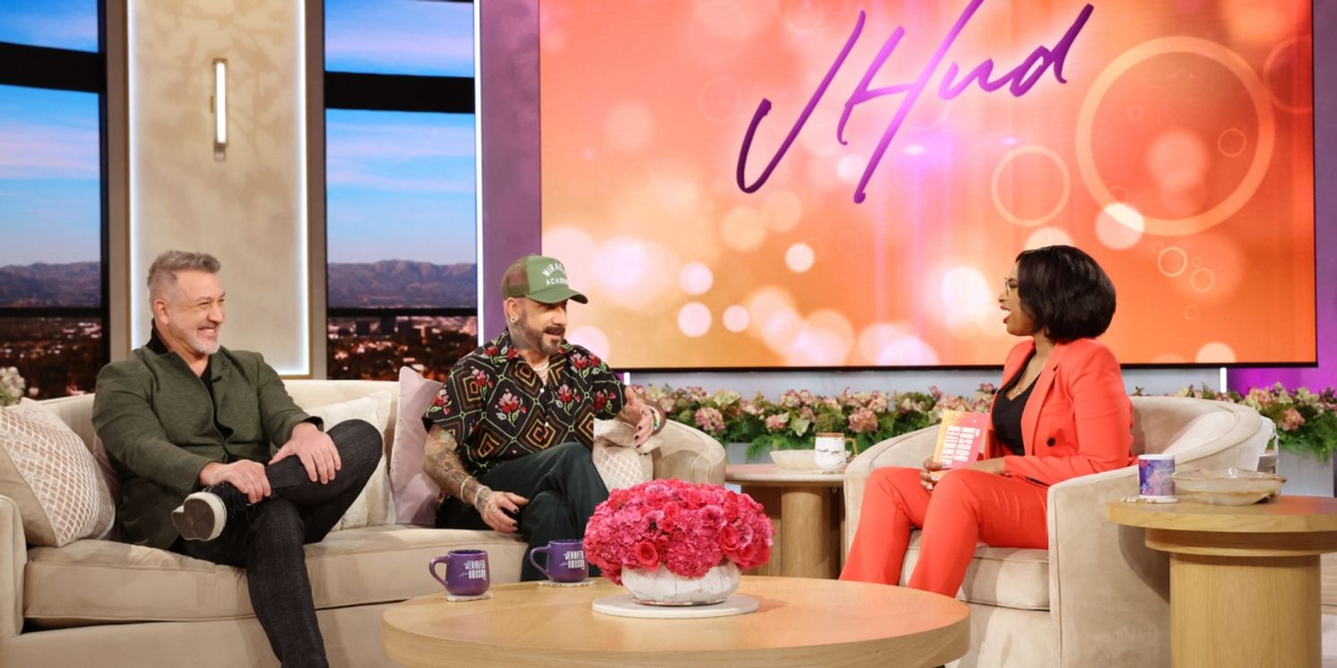 Video: Watch Joey Fatone, AJ McLean, & Melissa Rouch on THE JENNIFER HUDSON SHOW  Image