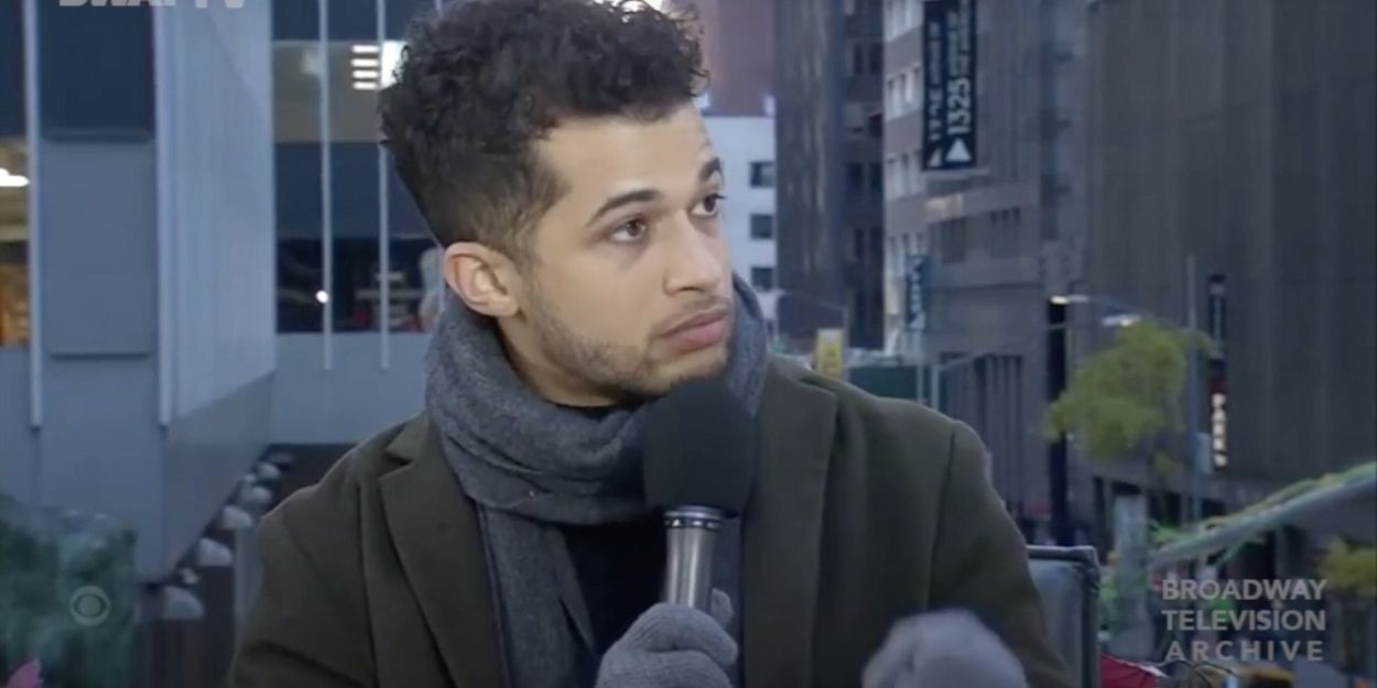 Video: Watch Jordan Fisher Talk HADESTOWN During The Macy's Thanksgiving Day Parade  Image