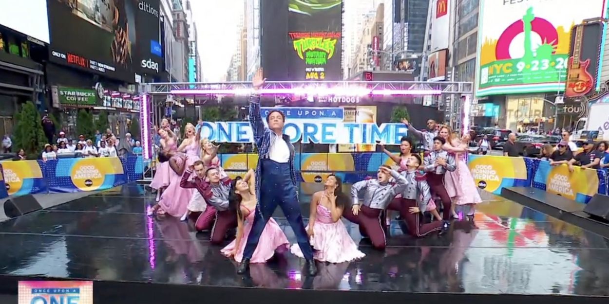 Video: Watch Justin Guarini & ONCE UPON A ONE MORE TIME Perform 'Circus' on GMA Video