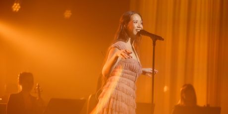 Video: Watch Laufey Perform Jazz Classic 'Blue in Green' During Recent Lexus Event Photo