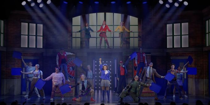 Video: Watch Lorna Courtney & the HEATHERS Cast Perform 'Beautiful'
