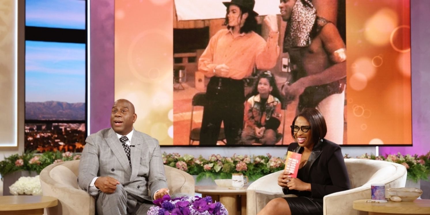 Video: Watch Magic Johnson & Nicole Avant on THE JENNIFER HUDSON SHOW  Image
