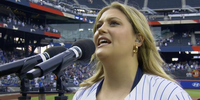 Video: Watch SMASH Star Bella Coppola Perform the National Anthem at the Mets Game