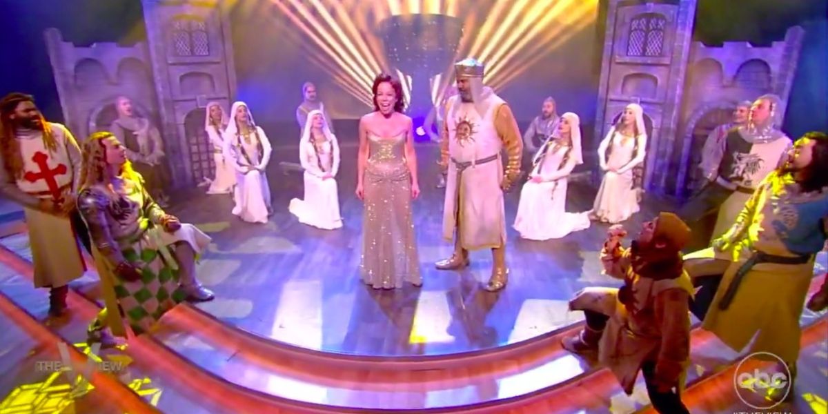 Video: Watch SPAMALOT Perform 'Find Your Grail' on THE VIEW