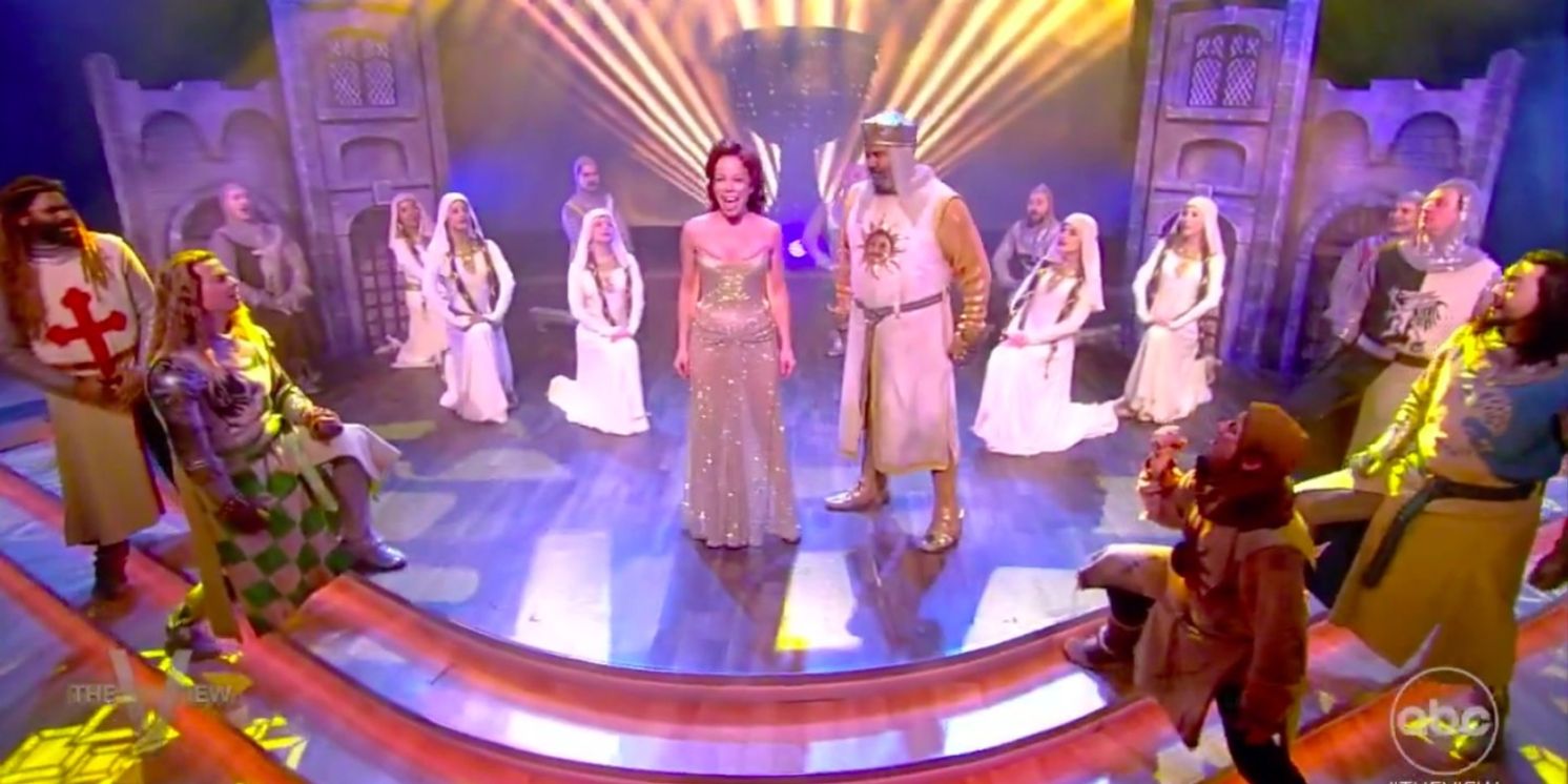 Video: Watch SPAMALOT Perform 'Find Your Grail' on THE VIEW  Image