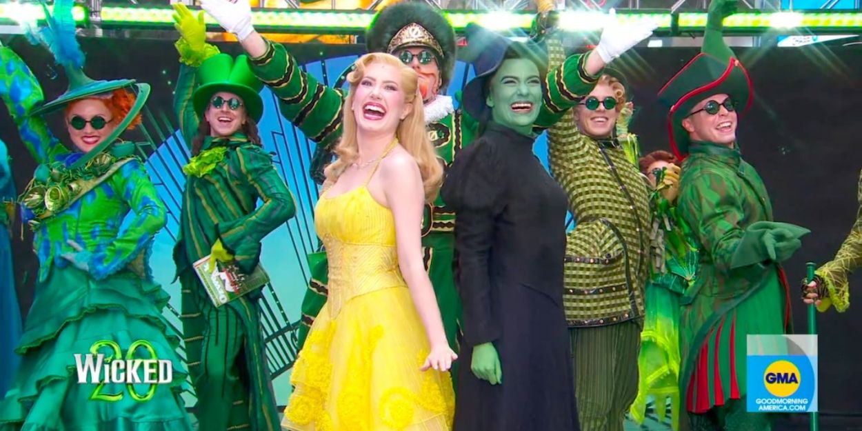 Video: Watch WICKED Perform 'One Short Day' on GOOD MORNING AMERICA Ahead of 20th… Video