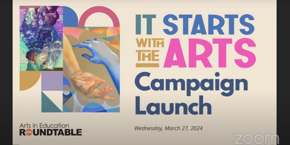 Video: Watch the New York City Arts in Education Roundtable To Save Arts Education
