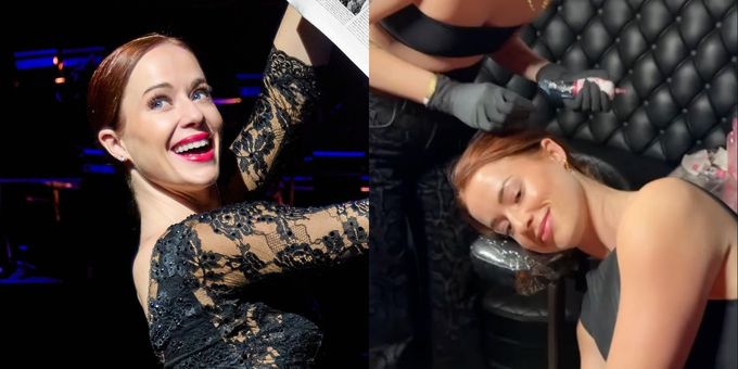 Video: Whitney Leavitt Gets Tattoo to Celebrate Breaking CHICAGO Ticket Record