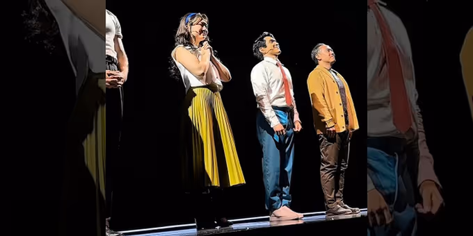 Video: Zachary Noah Piser and Hannah Kevitt Take First Bows in MAYBE HAPPY ENDING