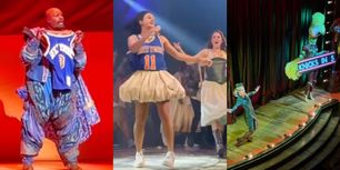 Videos: Broadway Celebrates the Knicks Win at ALADDIN, ROCKY HORROR & More