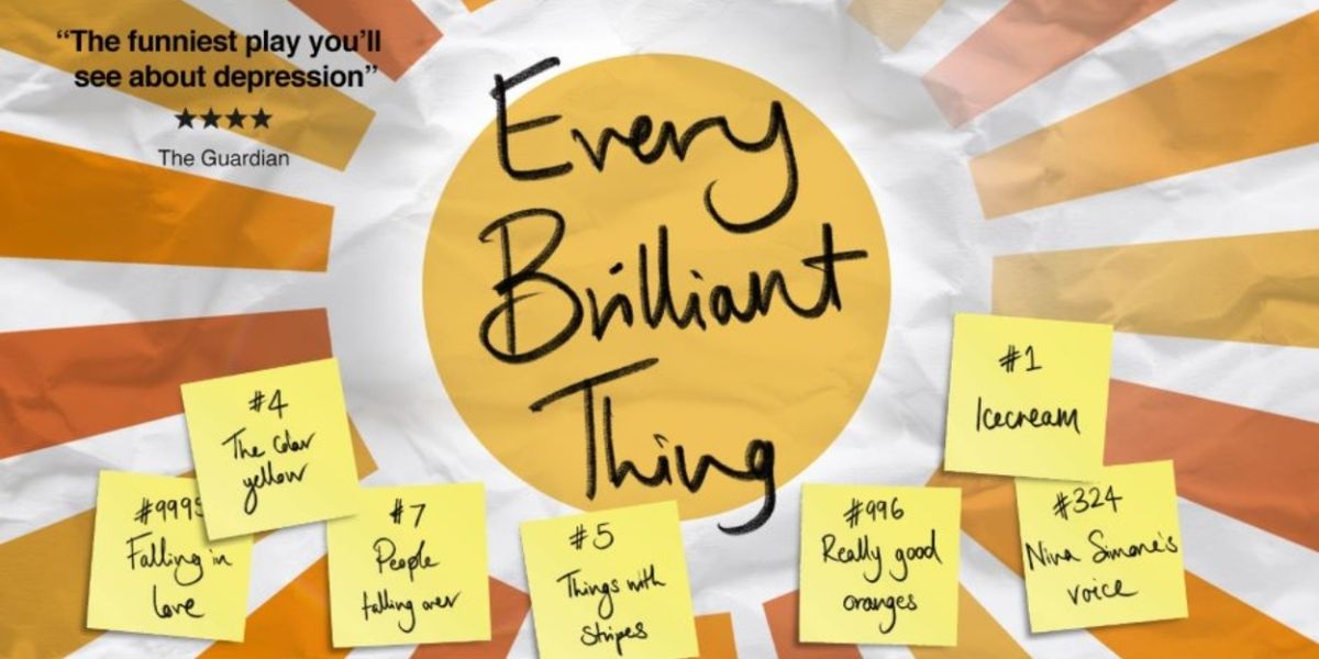 Experience EVERY BRILLIANT THING at Theatre by the Lake and Venues Across Cumbria This Autumn