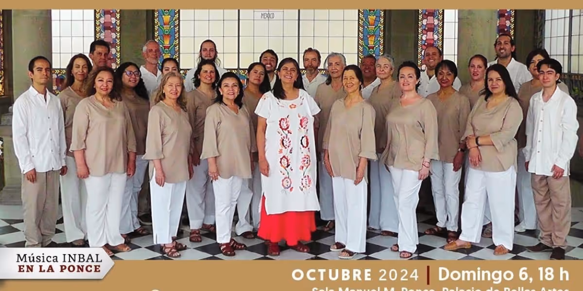 Voce In Tempore Celebrará Su 35 Aniversario En La Sala Manuel M. Ponce Del Palacio De Bellas Artes