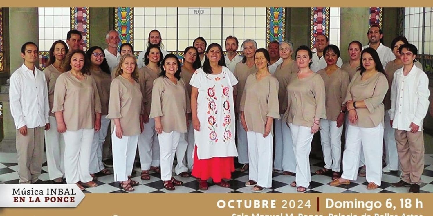 Voce In Tempore Celebrará Su 35 Aniversario En La Sala Manuel M. Ponce Del Palacio De Bellas Artes  Image