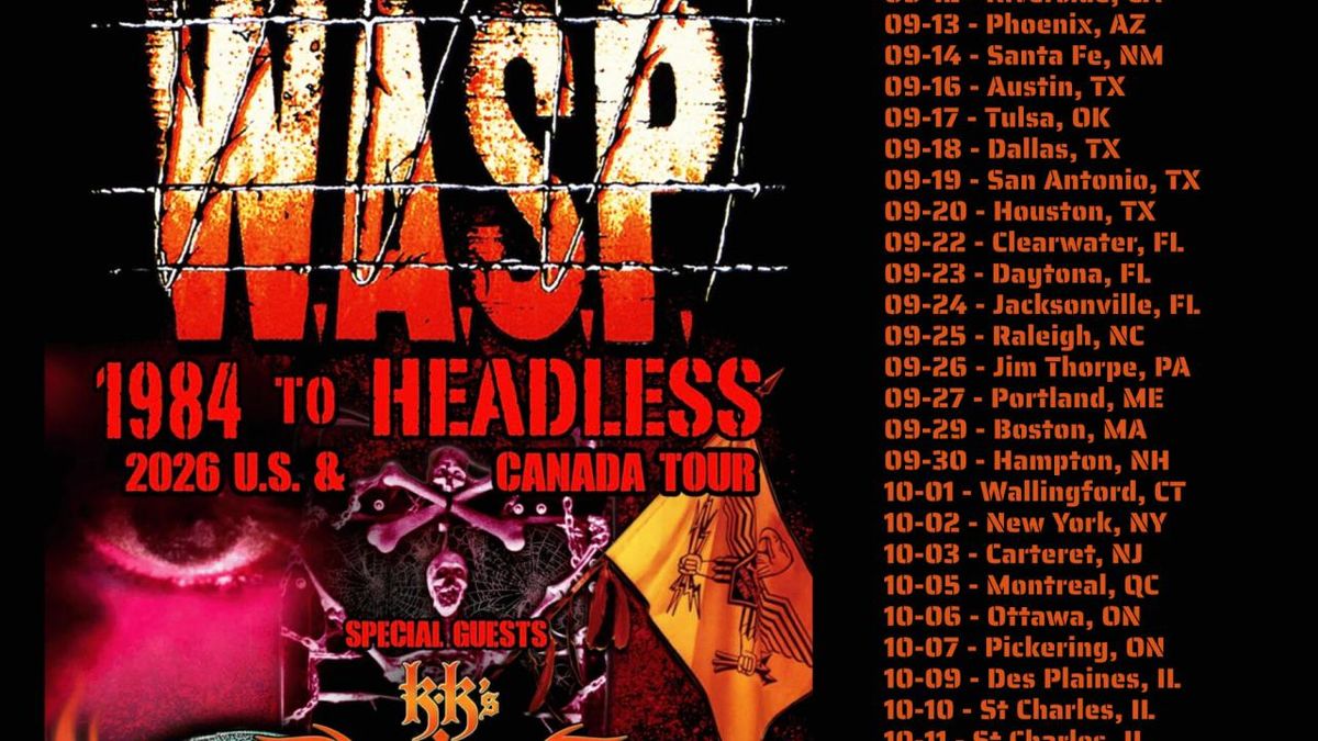 W.A.S.P. and KK's Priest Launch 42-Date North American Tour