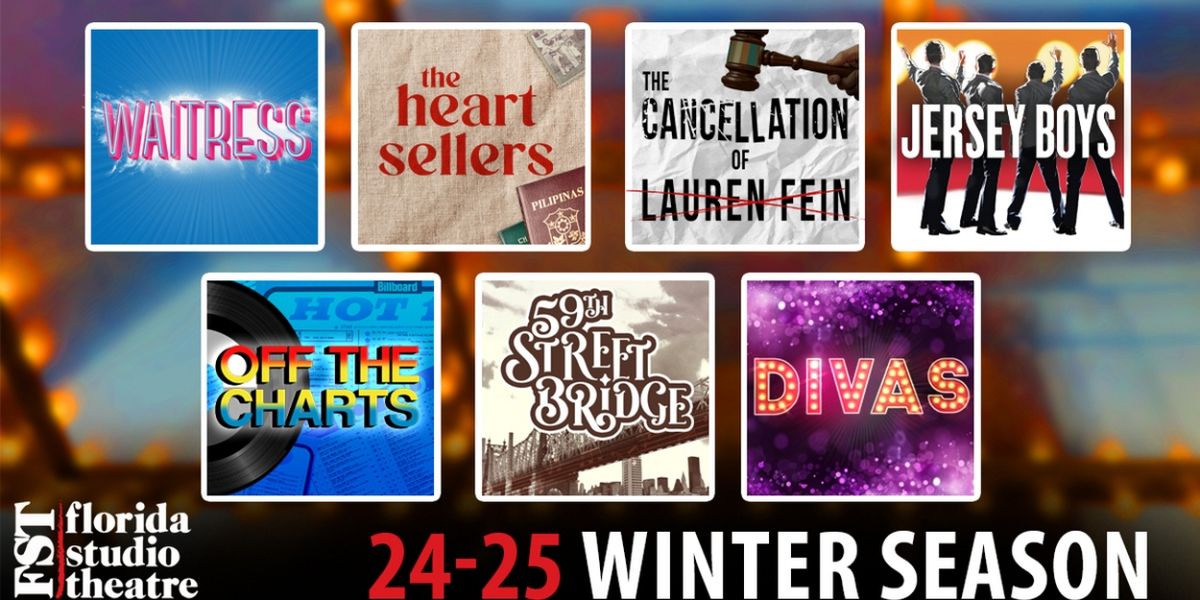WAITRESS, JERSEY BOYS, and More Set For Florida Studio Theatre's 2024-25 Winter Season