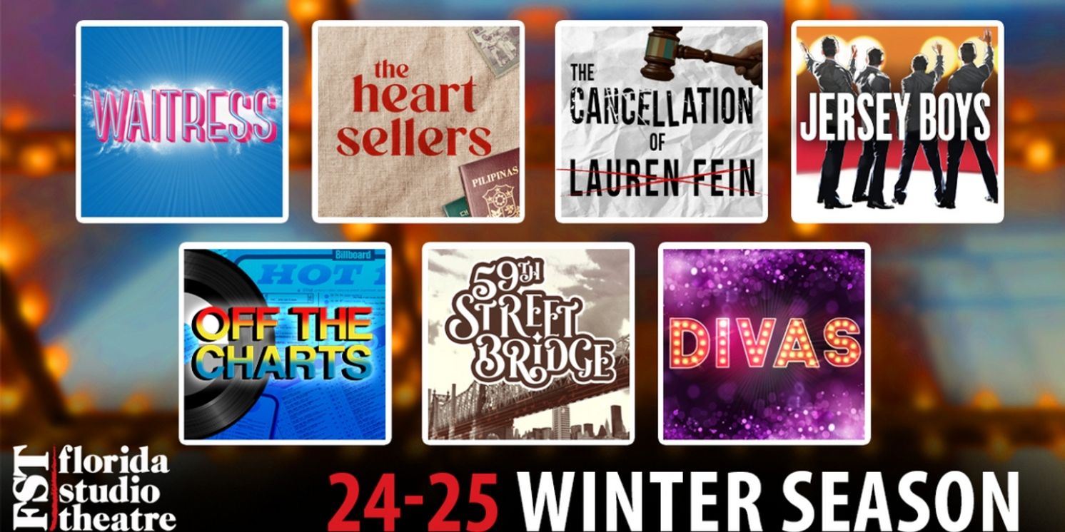WAITRESS, JERSEY BOYS, and More Set For Florida Studio Theatre's 2024-25 Winter Season  Image