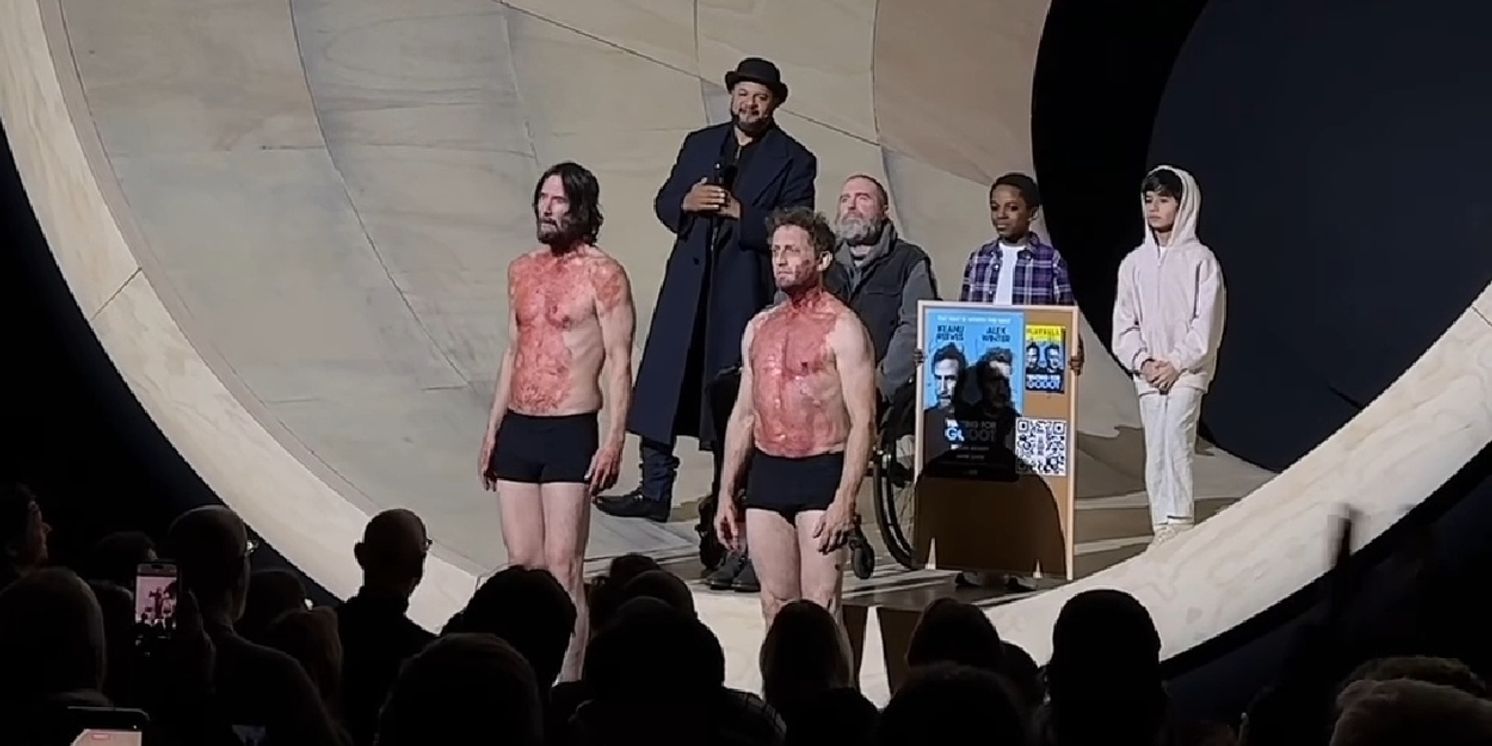 Video: Keanu Reeves and Alex Winter Present Jamie Lloyd-Inspired Halloween Costumes  Image