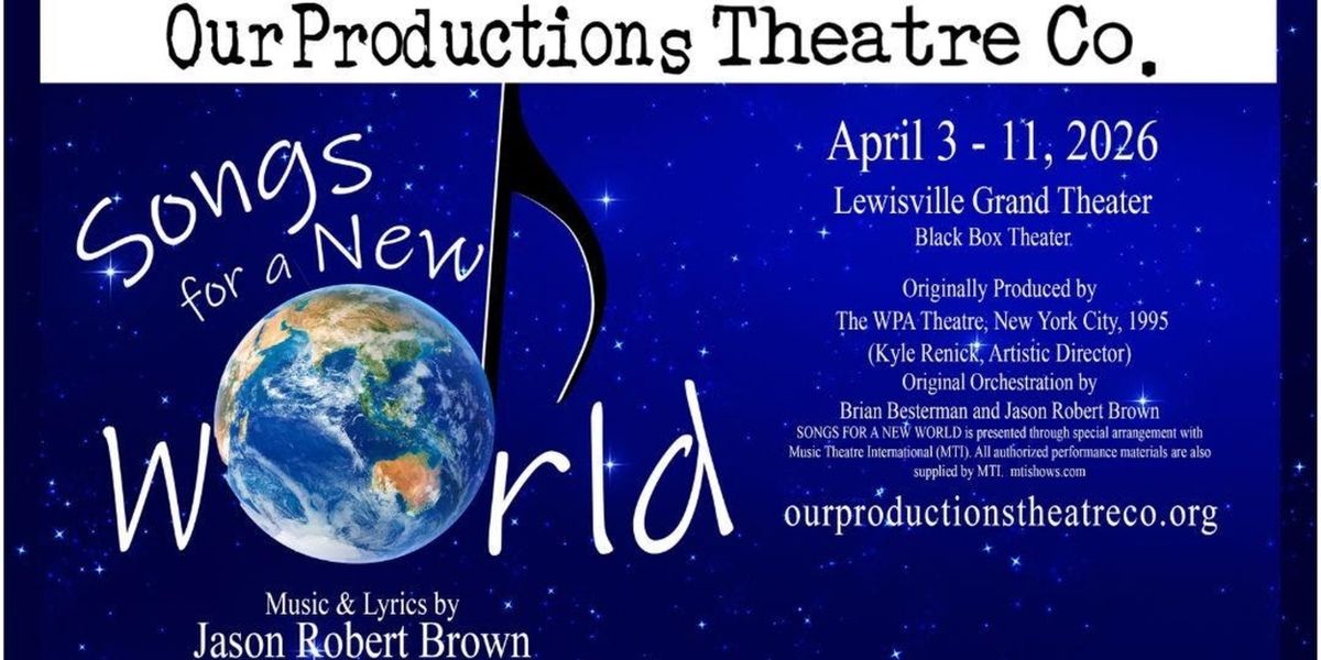 WATCH: Our Productions Theatre Co.'s SONGS FOR A NEW WORLD in Rehearsal