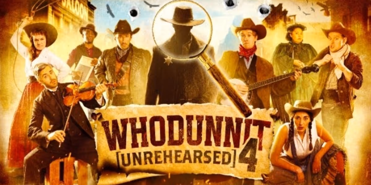 WHODUNNIT [UNREHEARSED] 4 Returns with Celebrity Sheriffs at Park Theatre
