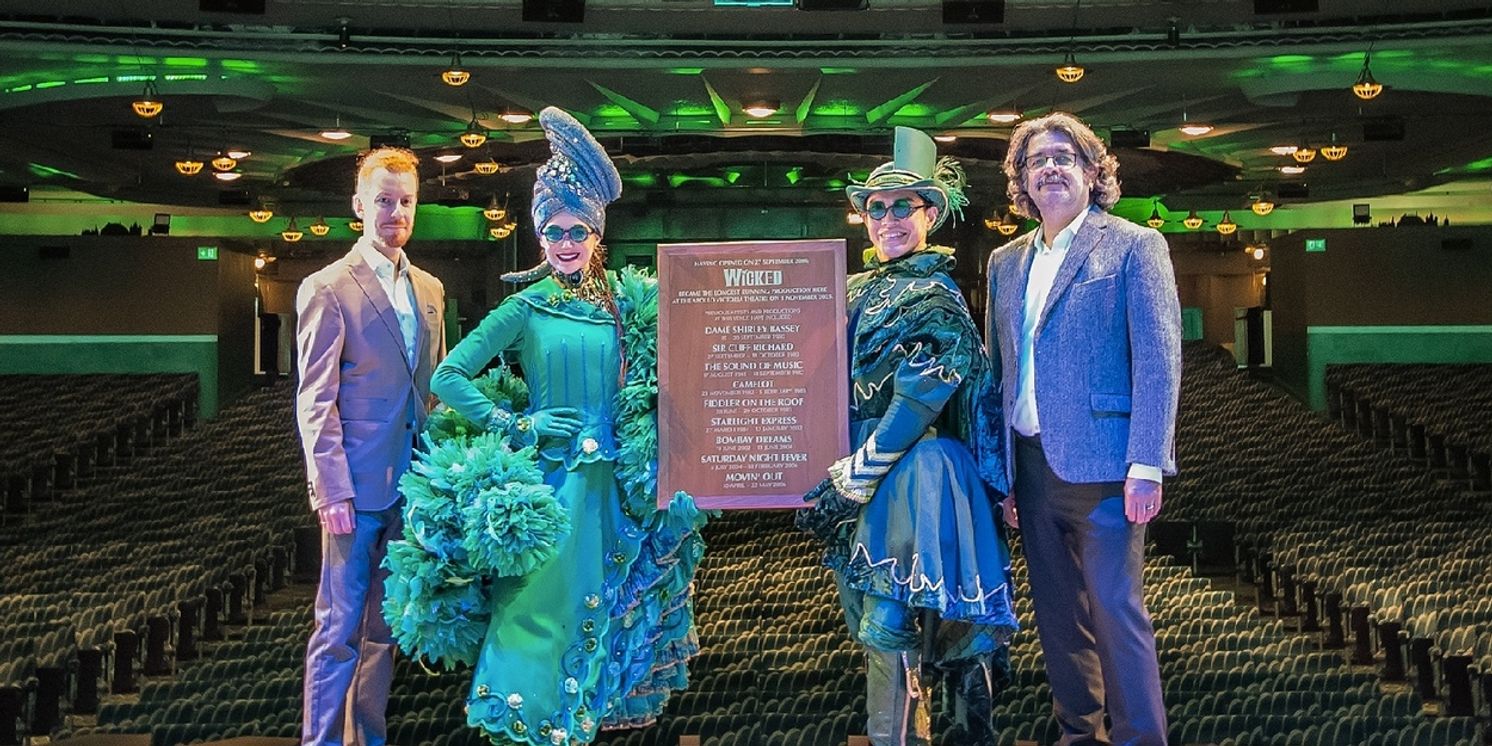 WICKED Becomes The Longest-Running Show at the Apollo Victoria Theatre  Image