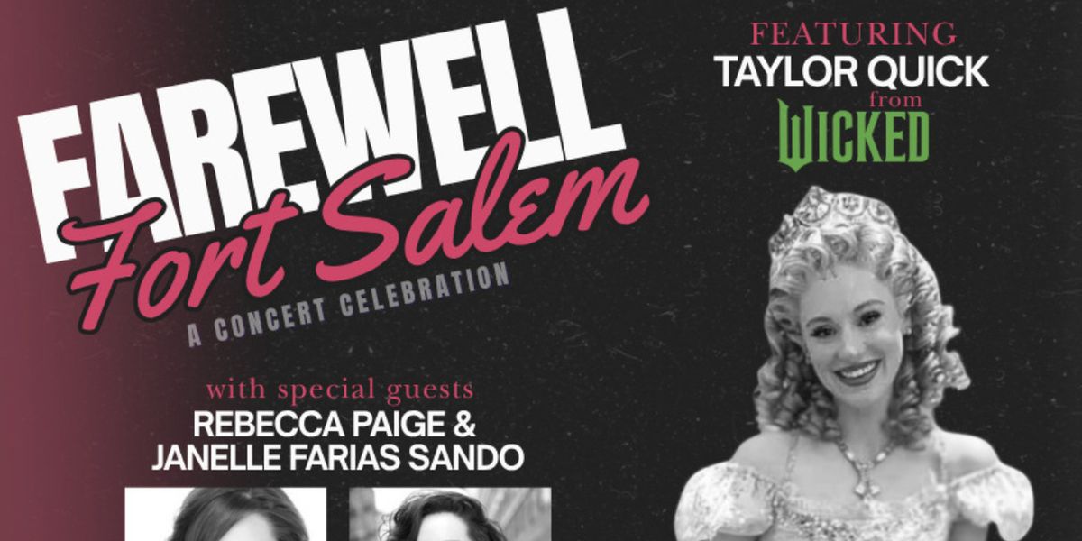 WICKED Star Taylor Quick to Headline Farewell Fort Salem Concert