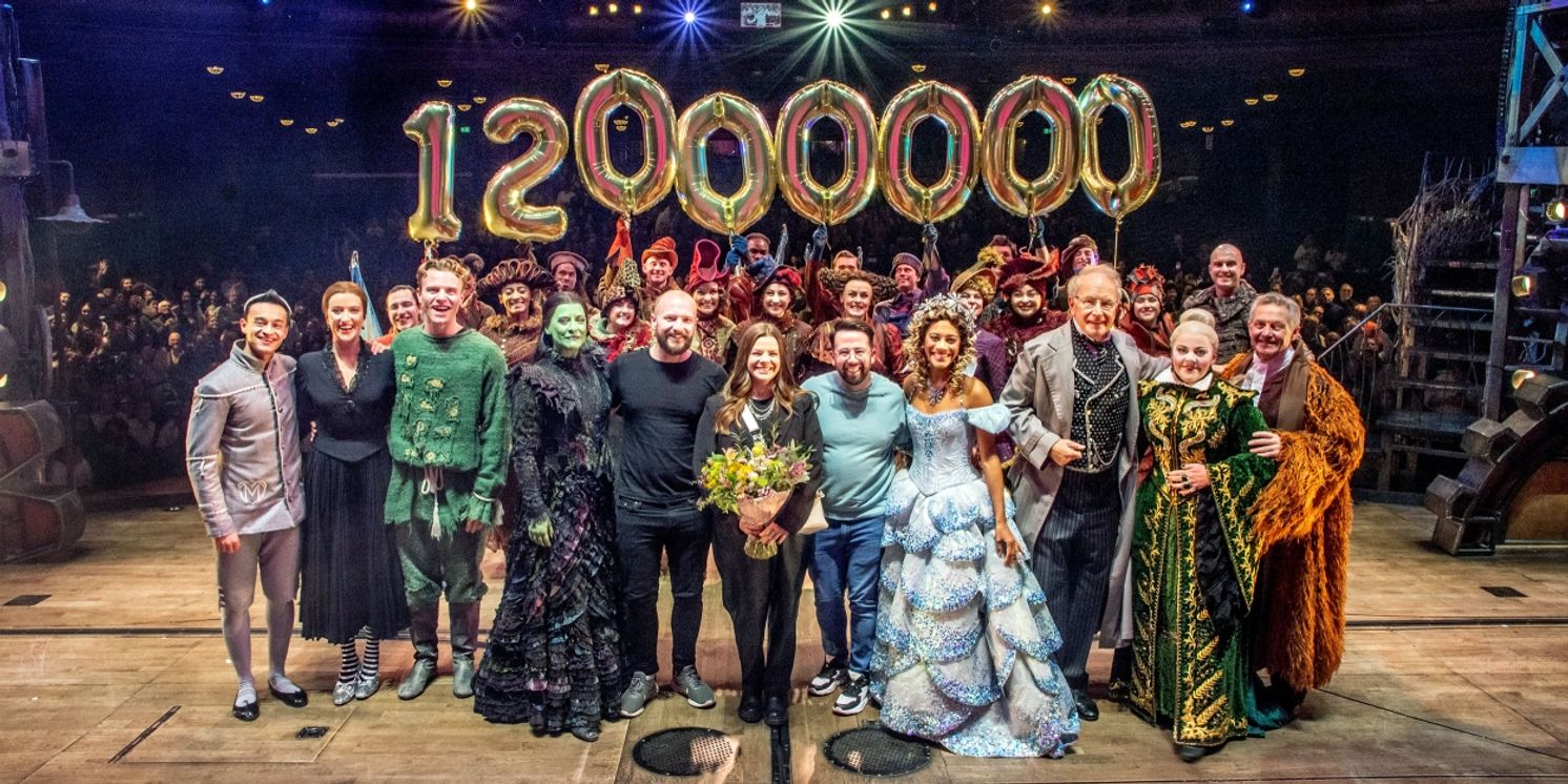 WICKED Welcomes 12 Millionth Visitor to London's Apollo Victoria Theatre  Image