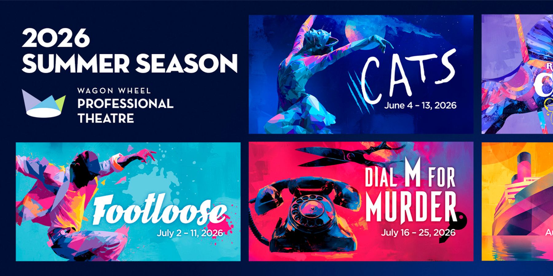 Wagon Wheel Professional Theatre Will Present CATS, FOOTLOOSE & More in 2026