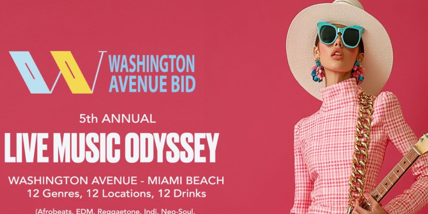 Washington Avenue Launches VIBRATION: The Live Music Odyssey  Image