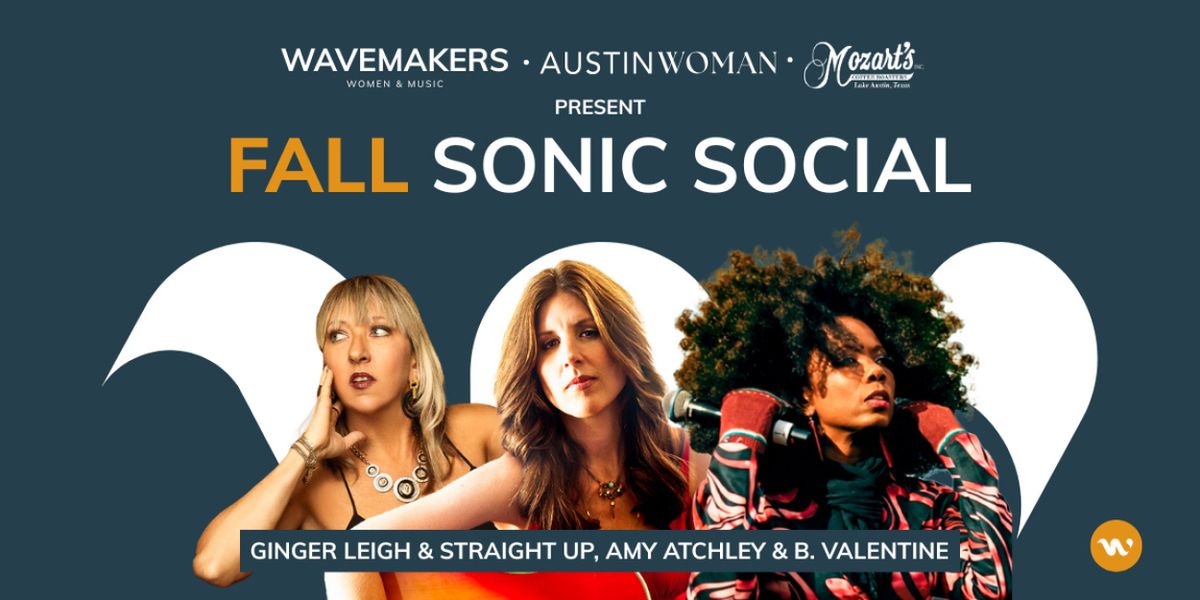 Wavemakers Women & Music to Host Fall SONIC SOCIAL at Mozart's