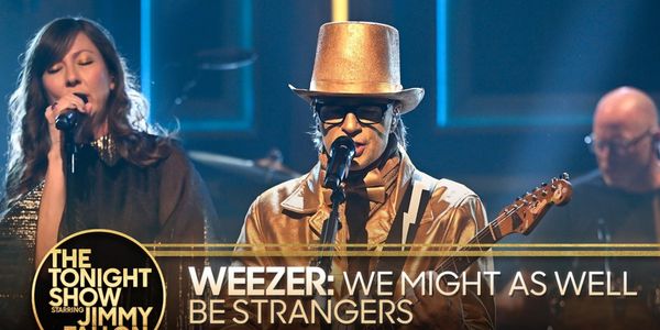Weezer Performs WE MIGHT AS WELL BE STRANGERS on THE TONIGHT SHOW