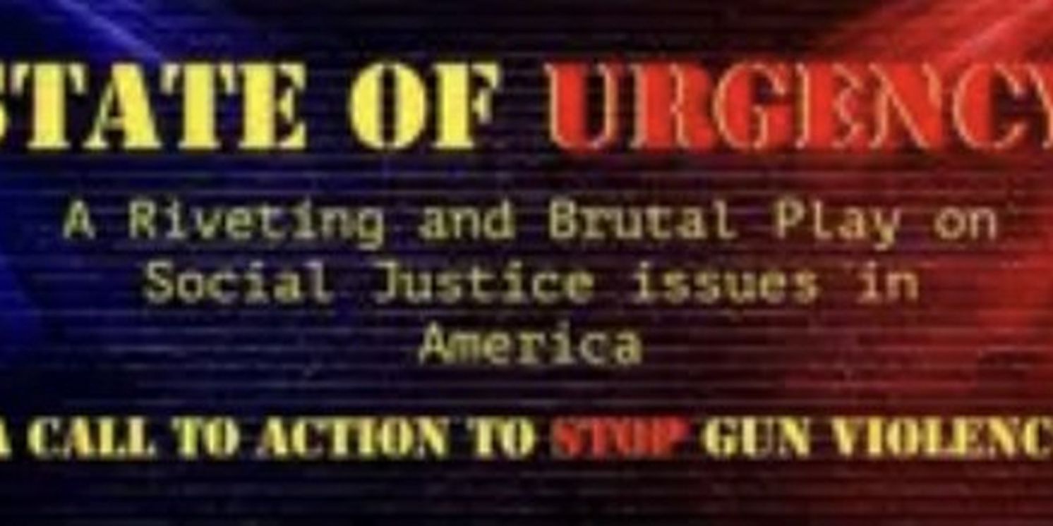 Wendell Tabb's STATE OF URGENCY is Going on Tour  Image