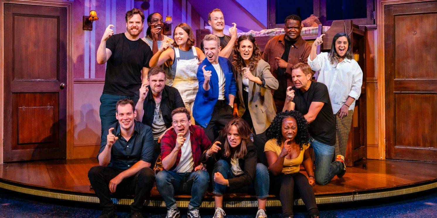 West End Cast Set For PETER PAN GOES WRONG  Image