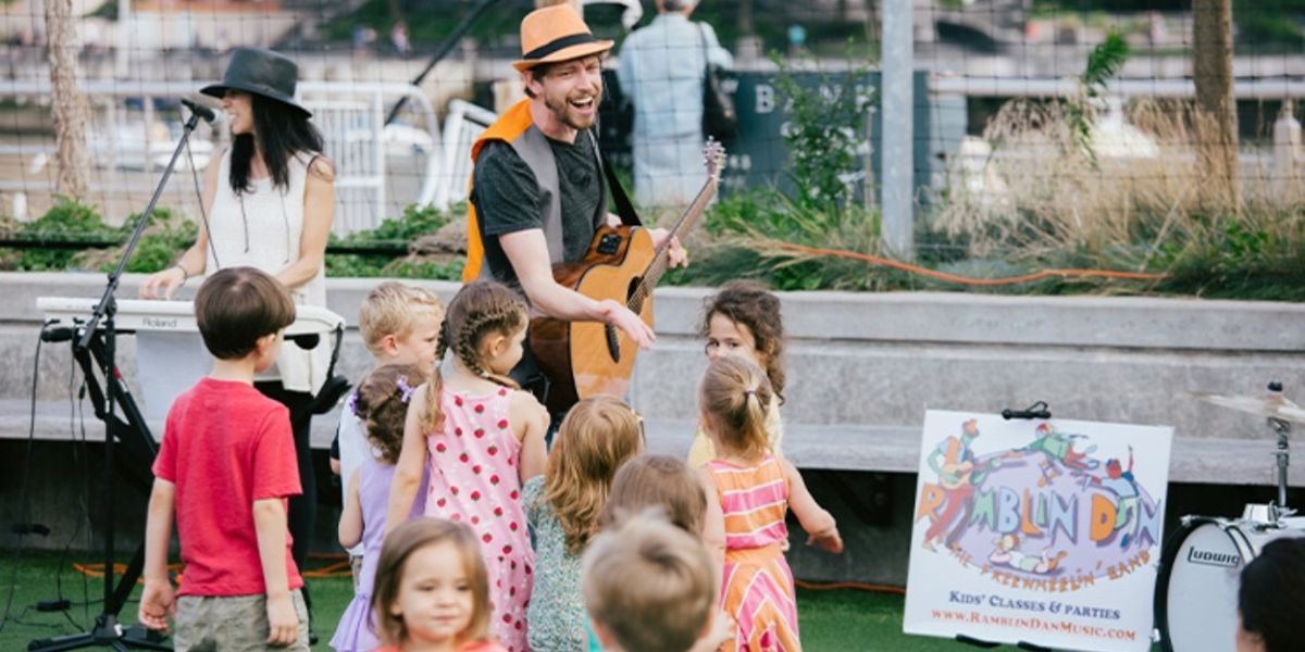 Westport Country Playhouse Family Festivities Series Hosts Ramblin’ Dan & The Freewheelin’ Band