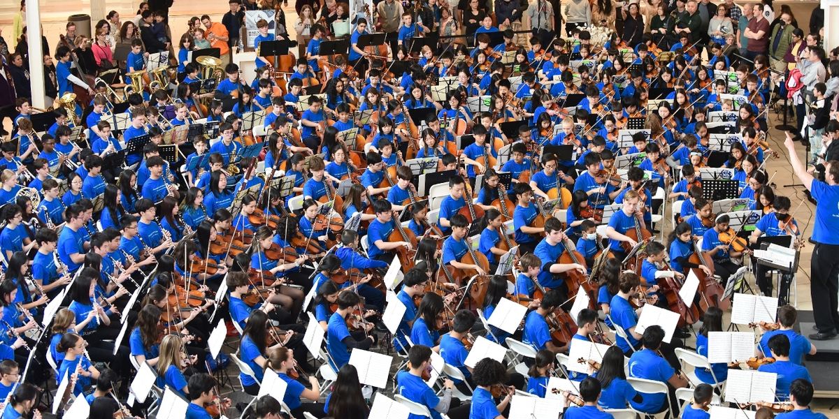 Wharton Arts Day Brings Music to the Mall at The Mills at Jersey Gardens