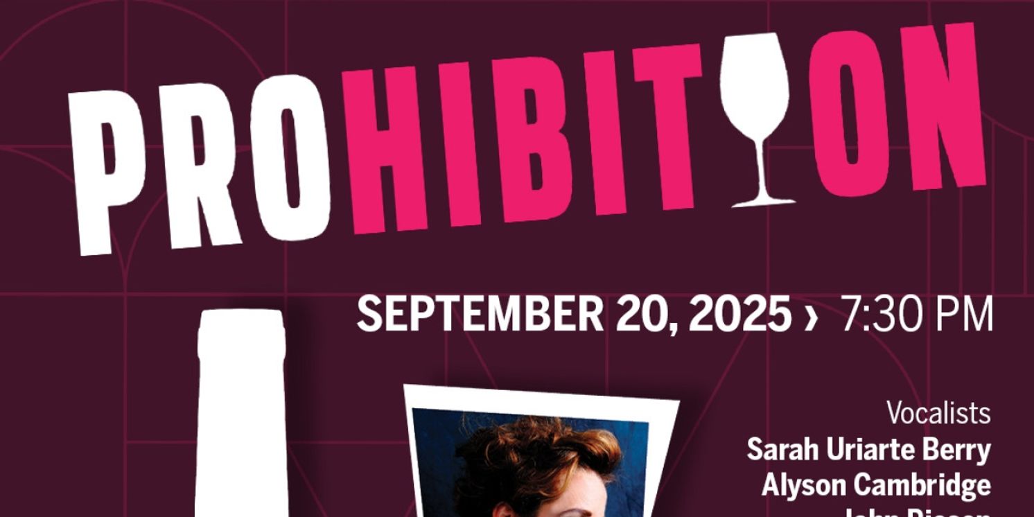 Wheeling Symphony to Open 2025–26 Season With PROHIBITION at the Capitol Theatre  Image