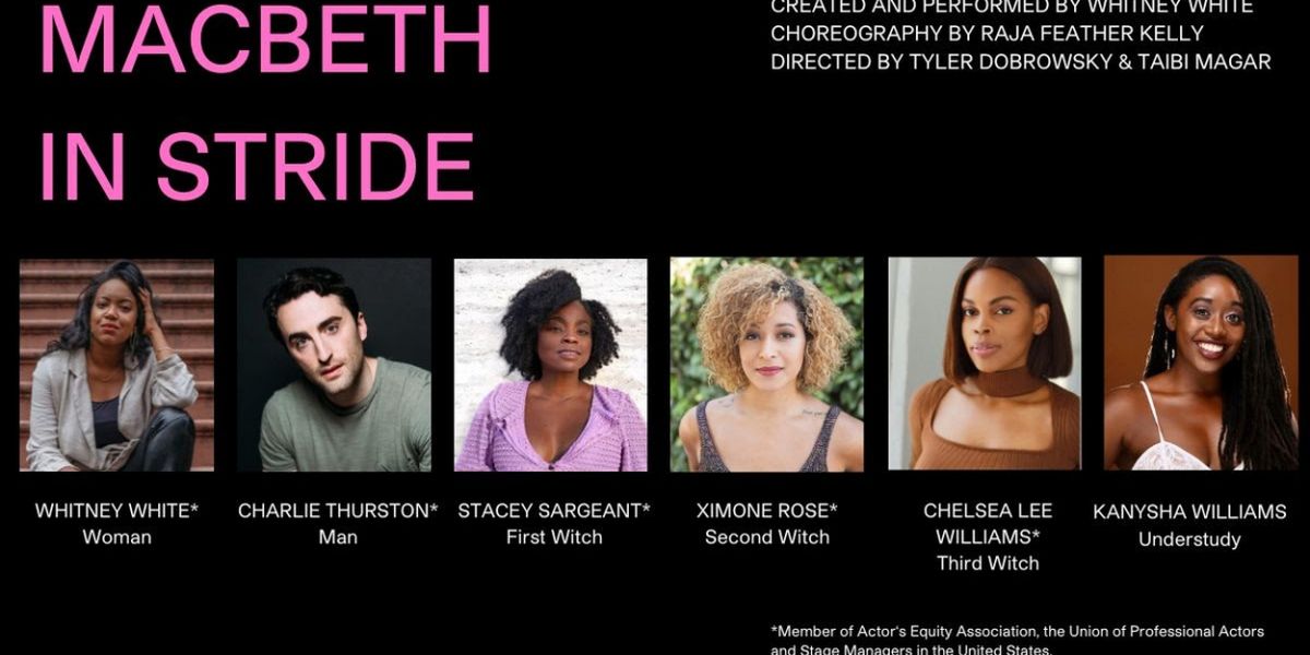 Whitney White Returns For MACBETH IN STRIDE at Shakespeare Theatre Company
