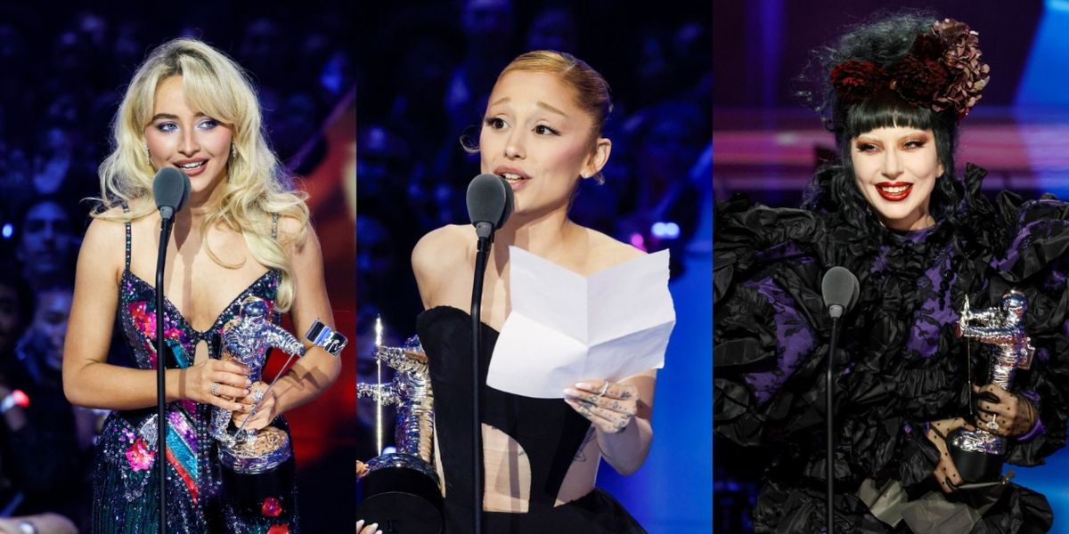 Ariana Grande, Sabrina Carpenter & More Win at 2025 MTV VMAs