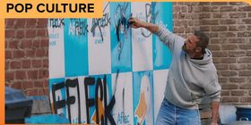 Why Ben Affleck Is Spray-Painting His Own Name on LA Billboards