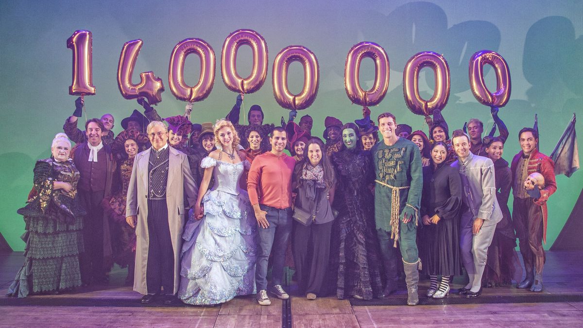 WICKED Welcomes 14 Millionth Visitor Ahead of 20th Anniversary Celebrations