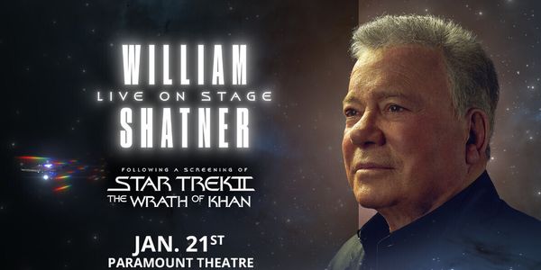 William Shatner to Appear Live at Paramount Theatre After STAR TREK II Screening