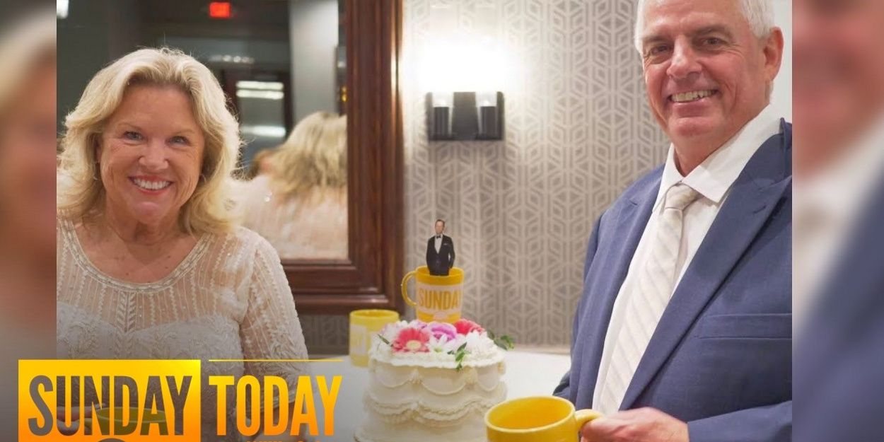 Willie Geist Finds Himself Baked Into a Couple's Wedding Cake Video