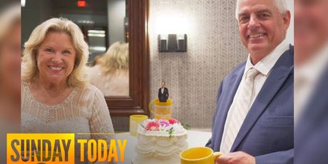 Willie Geist Finds Himself Baked Into a Couple's Wedding Cake Photo